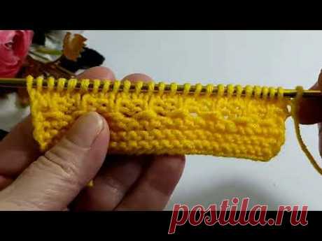 💯 kolay ve şık bir örnek 🍀 knitting crochet hırka