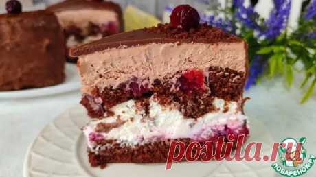 Шоколадный торт с вишней и сметанным кремом - Поварёнок с лучшими рецептами - 10 марта - Медиаплатформа МирТесен
