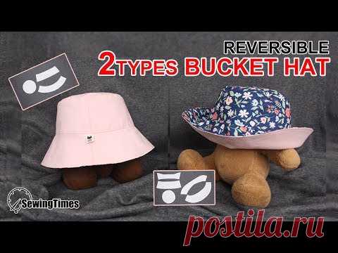 Головной убор – двухсторонняя панама для лета | Швейная мастерская