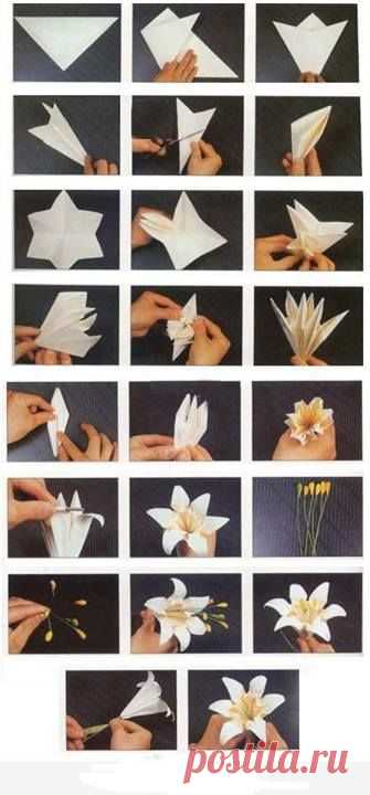Поделка, бумажный Цветок. | Golbis
