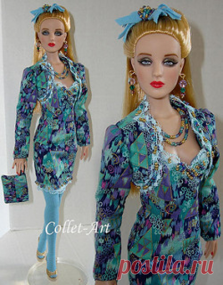 2013 Tonner Antoinette Cami Jon Body Style OOAK Fashion &quot;It's Holiday Party Time&quot; Collet-Art | Flickr - Photo Sharing!