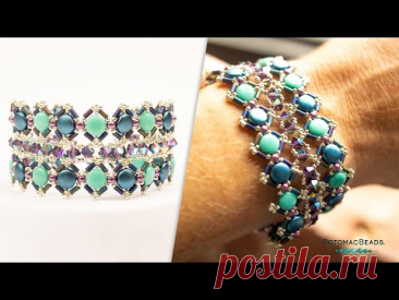 Crystal Passage Bracelet - DIY Jewelry Making Tutorial by PotomacBeads