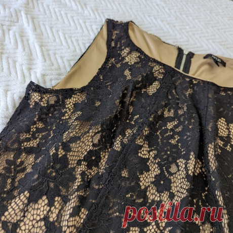 Apt. 9 - Black floral lace dress Shop dinosclothes's closet or find the perfect look from millions of stylists. Fast shipping and buyer protection. CONDITION - 9/10 Worn once

MATERIAL - Polyester and lace

BRAND - Apt. 9

COLOR - Cream and black

SIZE - 12
   WIDTH - About 18 inches 
   LENGTH - About 36 inches

⚠️ Smoke free household
⚠️ Not cat free