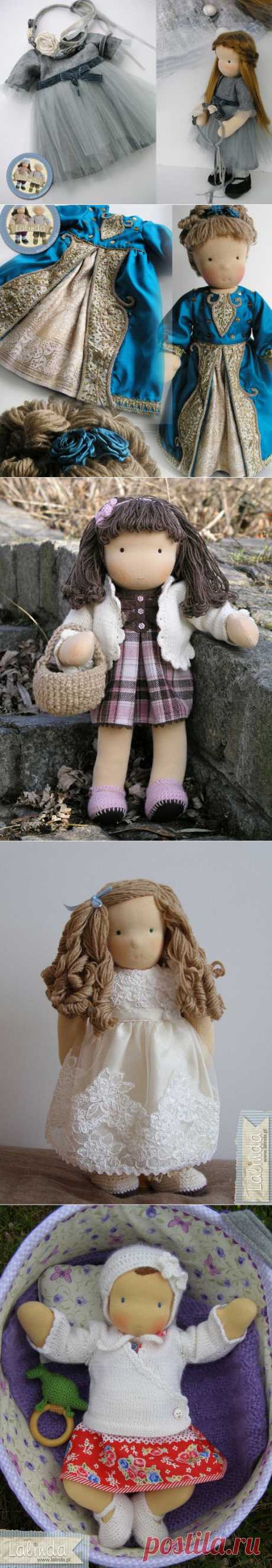 Изумительные вальдорфские куклы Агнешки Новак | Умелые ручки