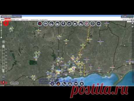 Видео: Обзор карты боевых действий 29.09.2014 в 11:50 - Новороссия