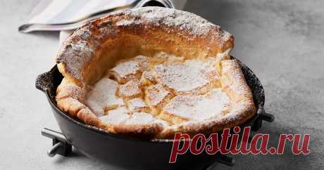 Dutch baby - голландский блинчик • Guilty Food Dutch Baby - это что-то среднее между панкейком, блинчиком и йоркширским пудингом. Замечательный рецепт, чтобы начать своё утро.