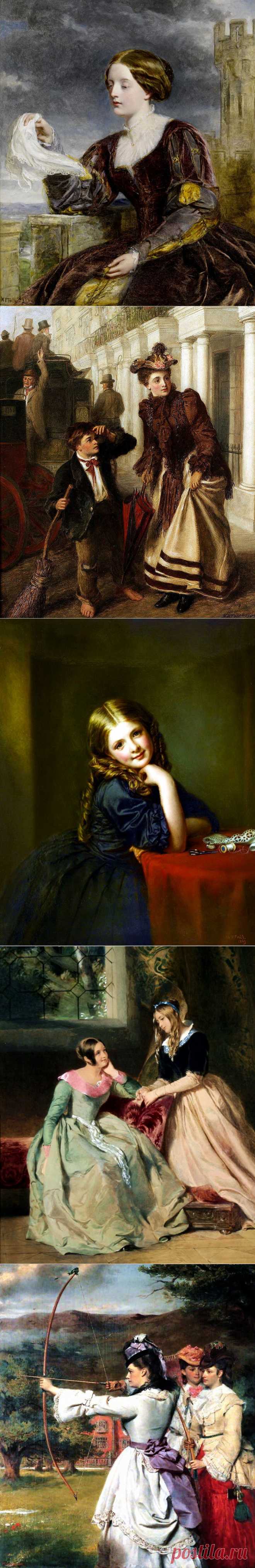 Английский художник Уильям Пауэлл Фрайт (1819-1909)