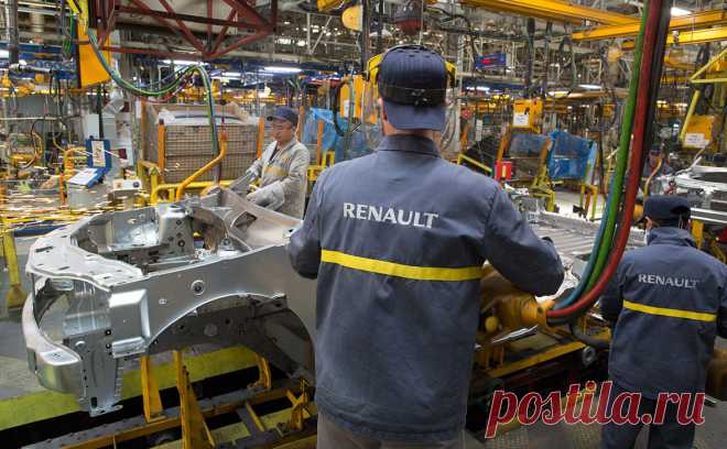 Французская Renault остановит работу завода в Москве на неделю. Renault приостановит работу на московском заводе на неделю, до 5 марта, в связи с «некоторыми перебоями в поставке комплектующих. По этой же причине АвтоВАЗ, подконтрольный Renault, остановит работу сборочных линий на один день