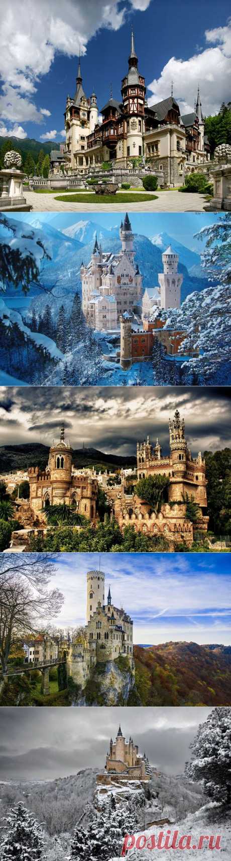 Самые сказочные замки Европы, которые хочется посетить.