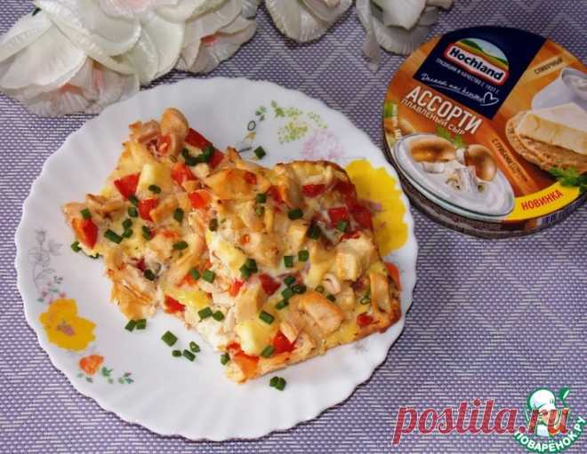 Сытная запеканка с яичной заливкой – кулинарный рецепт