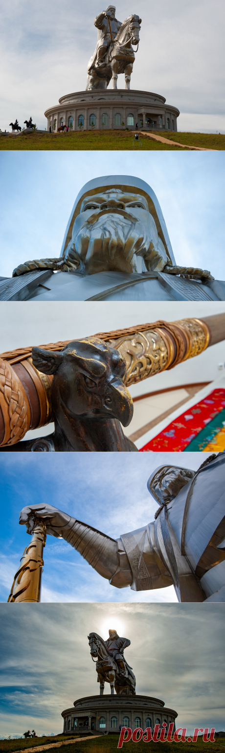 &quot;Нержавеющий Чингисхан&quot; Где находится 40-метровая статуя великого хана из 250 тонн нержавеющей стали | Фотопутешествия | Яндекс Дзен