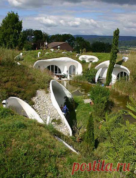 Сказочные зеленые крыши Северной Скандинавии