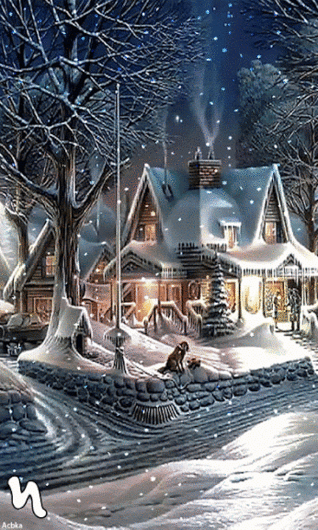 Зима анимация красивые картинки ⋆ Картинки Открытки Праздники