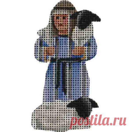 Small Nativity – Shepherd Boy Adorable high-quality Small Nativity - Shepherd Boy. The Needlepointer is a full-service shop specializing in hand-painted canvases, thread fibers, needlepoint books, accessories, needlepoint classes and much more.