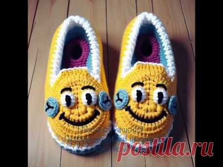 #crochetideas #slippers #вязаниекрючком #тапки #тапочкикрючком #häkeln #hausschuhe