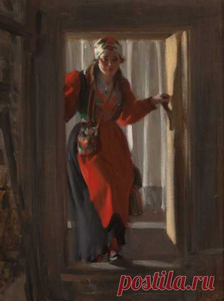 Anders Zorn - Entering the Cellar - t2312 | TiPiTi.info