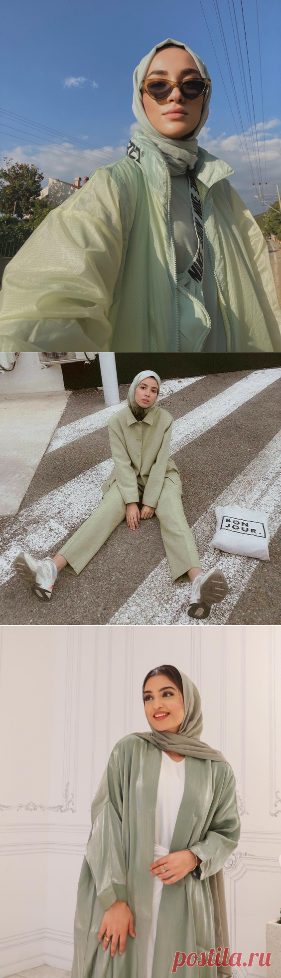 2020 Hijab Trend: Matcha Outfit Style Ideas - Hijab-style.com