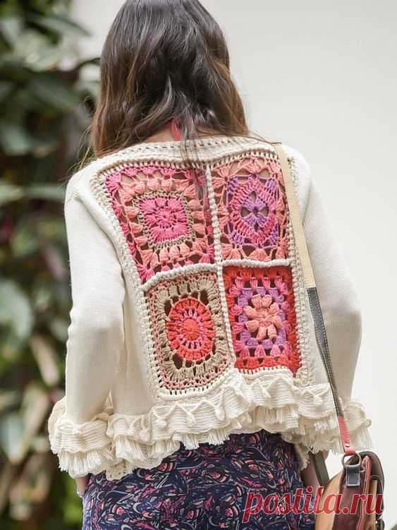 The Most Beautiful Women 34+ Crochet Knitting Embroidered Cardigan Vest Jackets Design Collection ❤️