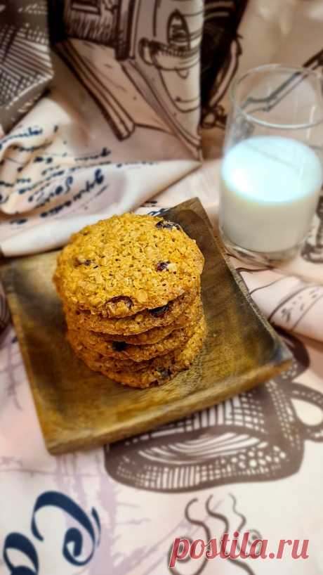 Овсяное печенье | Очень удачный рецепт домашнего лакомства | PRO еду | Пульс Mail.ru