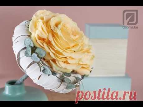 Bridal bouquet one rose How to make