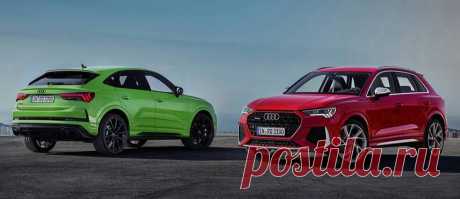 Новые кроссоверы Audi RS Q3 и RS Q3 Sportback 2020 - цена, фото, технические характеристики, авто новинки 2018-2019 года