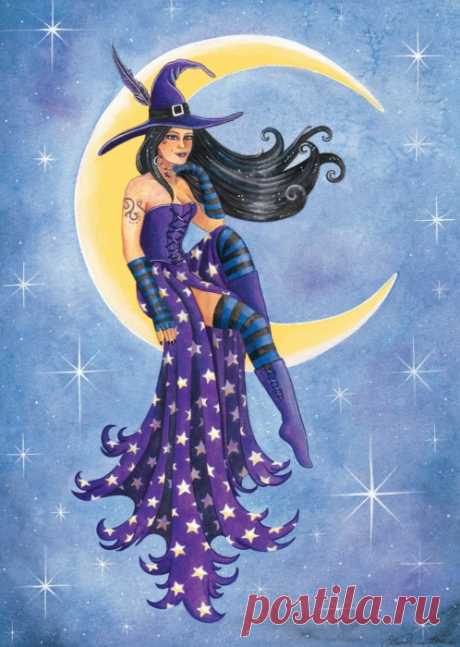 Art Print - Moon Witch | Needs to be Seen Publishing