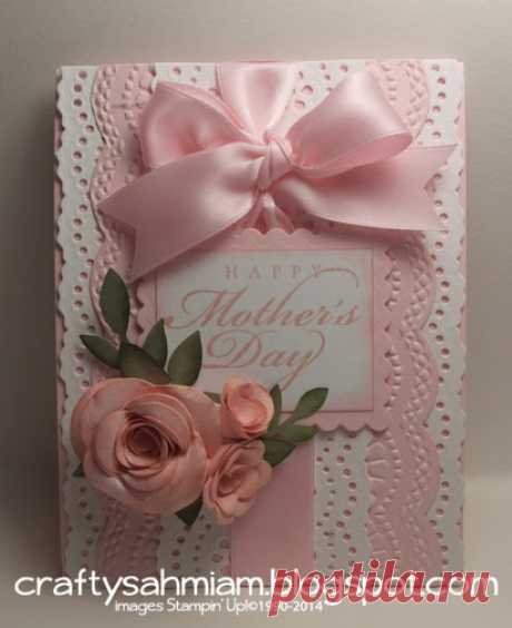 crafty sahm i am: Fancy Mother's Day Card