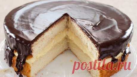 Сытно и вкусно: По вашим просьбам. Торт Чародейка – он же Бостонский кремовый торт