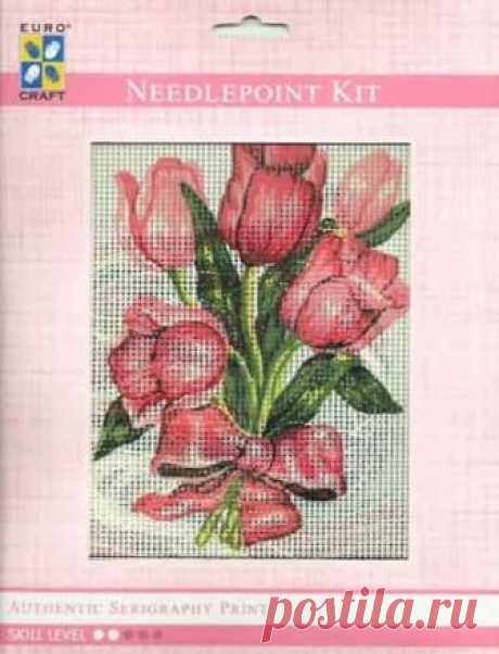 Grafitec Needlepoint Tapestry Kit - Tulips Bouquet - Stitching Crafts for All This is a lovely tapestry kit from Grafitec entitled Bouquet of Tulips measuring 14cm x 18cm (5.5" x 7"). The kit includes 11 count preprinted canvas, soft cotton thread, needle, chart and easy to follow instructions.was last modified:  September 19th, 2018 by admin