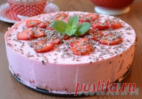 Клубничный торт без выпечки (рецепт с фото) | RUtxt.ru