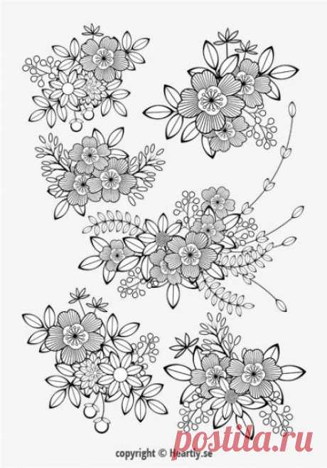 Flowers Pattern Design Draw Adult Coloring 38+ Ideas For 2019 #flowers  18F 17/abr/2019 - Flowers pattern design draw adult coloring 38+ ideas for 2019 #flowers