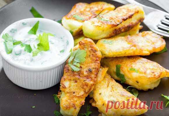 ПП-перекус: кабачки в кляре! | cook | Постила