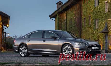 Дизельный седан Audi A8 45 TDI 2019 для России - цена, фото, технические характеристики, авто новинки 2018-2019 года