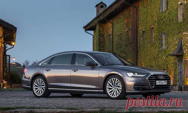 Дизельный седан Audi A8 45 TDI 2019 для России - цена, фото, технические характеристики, авто новинки 2018-2019 года