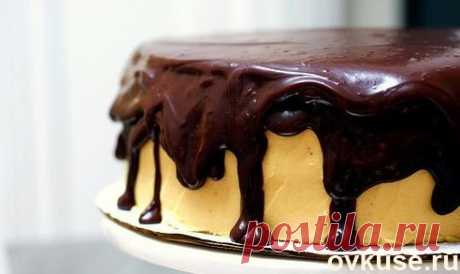 Шоколадный торт с арахисовым печеньем и мороженым - Простые рецепты Овкусе.ру