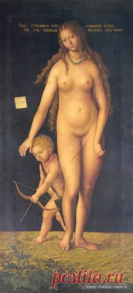 Лукас Кранах старший “Венера и Амур” / Удивительное искусство