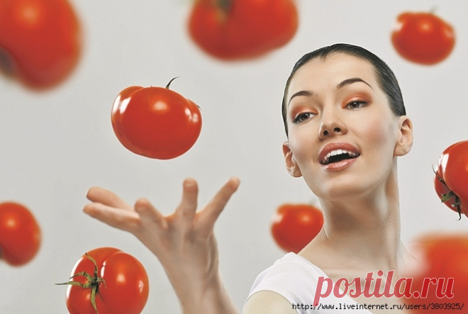 Натуральный ботокс – помидоры: увидев результат вы откажитесь от уколов красоты