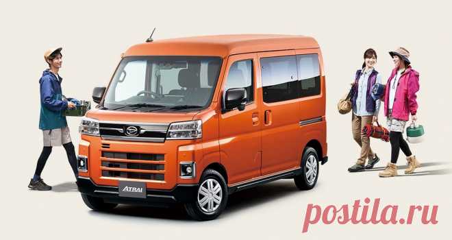 Daihatsu Hijet Cargo и Atrai Van в 6-поколении и Hijet Cargo в 11-ом