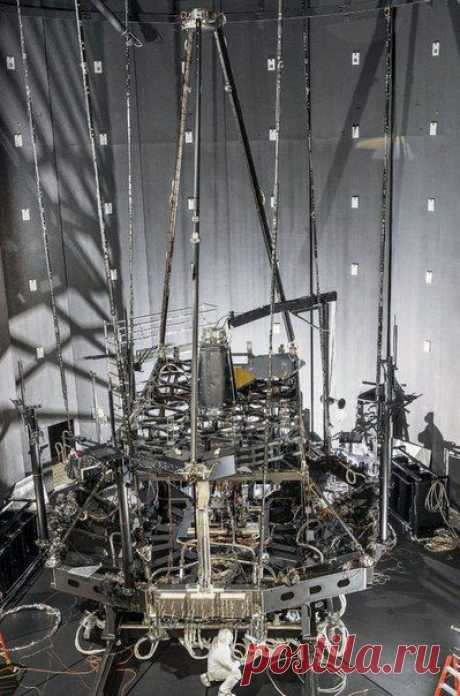 Имитатор базового модуля телескопа имени Джеймса Уэбба прошёл оптическую юстировку в криогенных условиях / Физика невозможного!