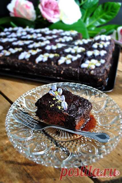 Десерт на божурчета / Mom`s Chocolate Syrup Cake