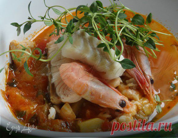 Королевский рыбный суп Буйабес (Bouillabaisse), пошаговый рецепт на 3726 ккал, фото, ингредиенты - МарциПанка