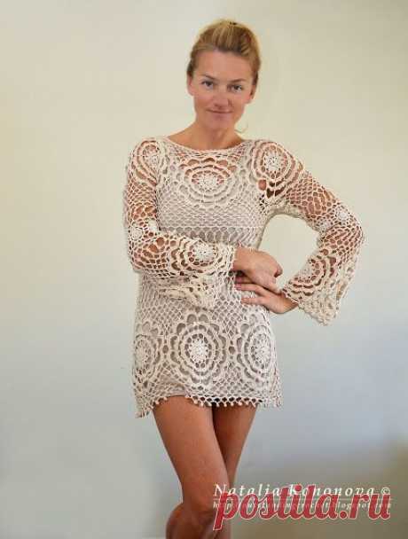 Outstanding Crochet: New project is finally done! Tunic / beach wear.