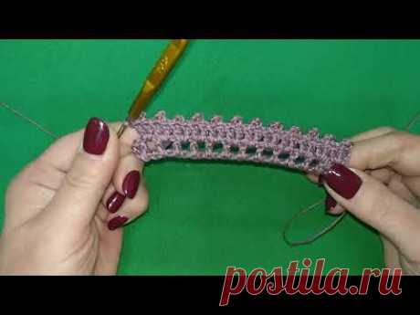 #крючком #crochet Обвязка края крючком / Crochet edge DIY