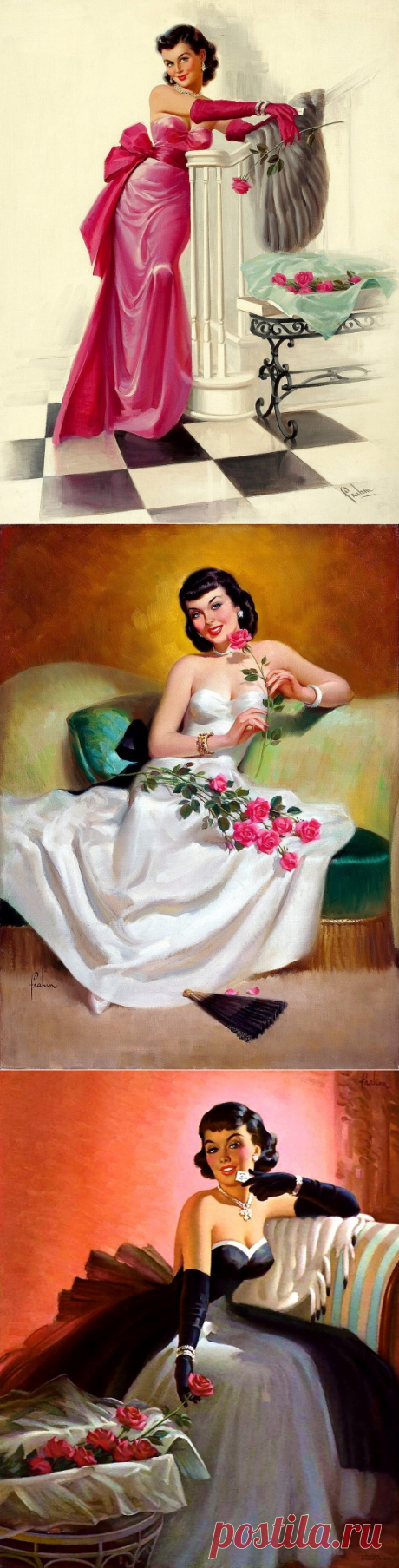 Художник Арт Фрам (Art Frahm). Пин-ап (pin-up)