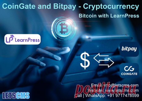 Integrations of BitPay and CoinGate with LearnPress, which is a popular WordPress plugin for creating and managing online courses. However, you can still integrate these cryptocurrency payment gateways into your LearnPress-powered WordPress website with some custom development work. Here’s a general approach: