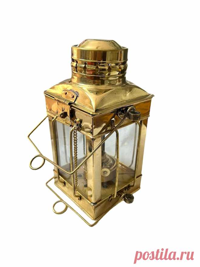 Brass Marine 10 Oil Lantern/lamp, Hanging Oil Lamp Ships Lantern Home Decor - Etsy