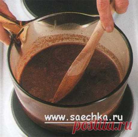 Шоколадная глазурь | рецепты на Saechka.Ru