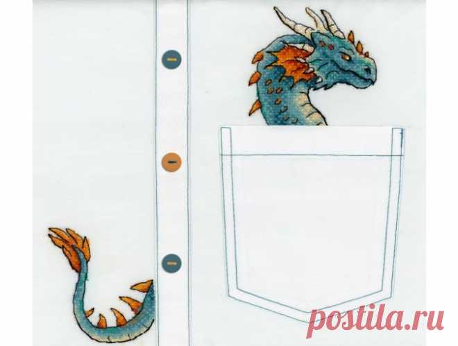 Noble Dragon Cross Stitch Kit, code B-252 MP Studia | Buy online on Mybobbin.com