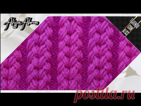 #485 - TEJIDO A DOS AGUJAS / knitting patterns / Alisson . A