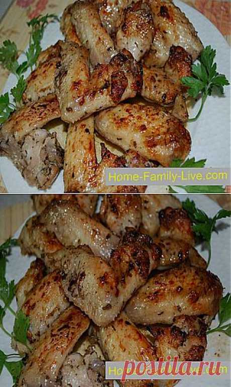 Кулинарные рецепты Хрустящие куриные крылышки » Кулинарные рецепты